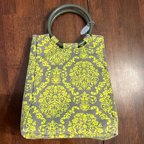 Fit and Fresh lunch Bag, lime Green and gray - Picture 1 of 9